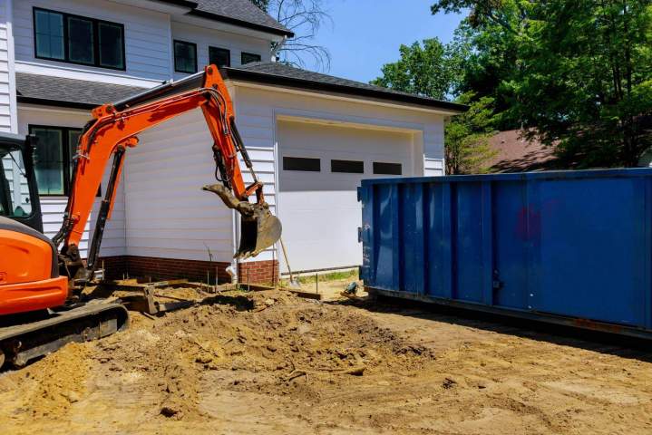 Terrassement pour travaux d'aménagement extérieur Carbonne